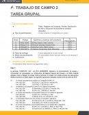 TRABAJO DE CAMPO 2 La empresa “COMPUTEC SAC”