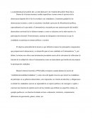 LA DEMOCRATIZACIÓN DE LA SOCIEDAD Y SU PARTICIPACIÓN POLÍTICA