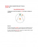 Ángulos inscritos en la circunferencia