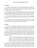 Lectura y Universidad, Hábitos Lectores