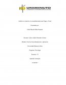 Análisis en relación a la sexualidad desde jean Piaget y Freud