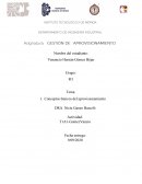 Gestion de aprovisionamiento