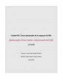 ÁREAS FUNCIONALES DE MI PROPUESTA DE NEGOCIO