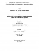 NORMATIVIDAD LEGAL COLOMBIANA E INTERNACIONAL SOBRE ILUMINACION Y TEMPERATURAS EXTREMAS