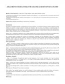 Aislamiento de bacterias metalofilas resistentes a plomo