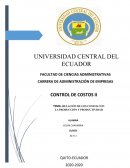 Teoría de las relaciones en general y de los volúmenes de producción y productividad