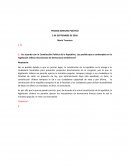 PRUEBA DERECHO POLÍTICO