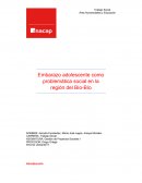 Embarazo adolescente como problemática social en la región del Bío-Bío