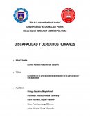 La familia en el proceso de rehabilitación de la persona con discapacidad