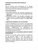 EXPOSICIÓN ESCORIAS METALÚRGICAS