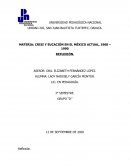 Crisis y educación en el méxico actual