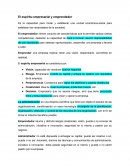 El espíritu empresarial y emprendedor