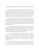 El marketing estratégico, análisis sistemático y permanente a las necesidades del mercado