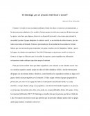 El liderazgo ¿es un proceso individual o social?
