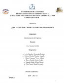 ¿Qué es control? Tipos y elementos del control