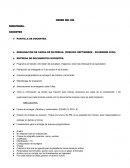 ORDEN DEL DÍA BIENVENIDA. DOCENTES