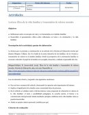 Lectura: Ética de la vida familiar y transmisión de valores morales