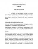 GOBIERNOS MILITARES EN BOLIVIA (1964- 1982)
