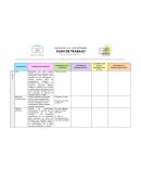 PLAN DE TRABAJO SEXTO GRADO GRUPO A