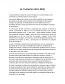 La Evolucion de la Web