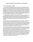 PROYECTO PEDAGÓGICO DE AULA DESDE LA LEY DE EDUCACIÓN