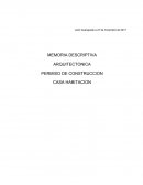 Memoria arquitectonica