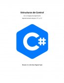 Estructuras de control en C#