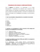 Finanzas Aplicadas a mercadotecnia