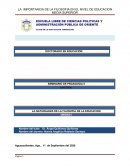 LA NATURALEZA DE LA FILOSOFIA DE LA EDUCACION