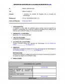 Auditoría de Calidad de Registro