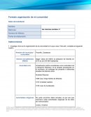 Organizacion de mi comunidad Fresnillo, Zacatecas