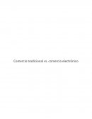 Comercio tradicional vs comercio electrónico