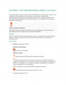 Actividad 1. Normatividad federal, estatal y municipal