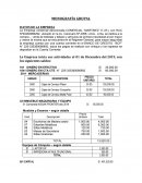 Empresa comercial denominada COMERCIAL “MARTINEZ”