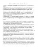 Historia de la Universidad de Guadalajara( Resumen)