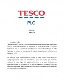 CASO TESCO PLC