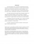 Comprender el comportamiento del comercio internacional y la importancia que Colombia tiene en el sistema comercial