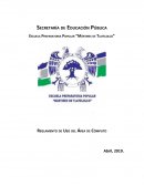 Reglamento de Cómputo. Prepa Fresno