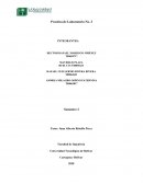 Practica de Laboratorio No. 3 quimica