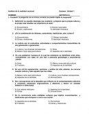 Análisis de la realidad nacional. Examen