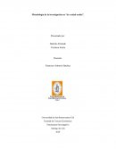 METODOLOGÍA DE LA INVESTIGACION LA VERDAD OCULTA