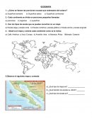 CUESTIONARIO GEOGRAFÍA