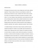 ENSAYO SOBRE EL LIDERAZGO