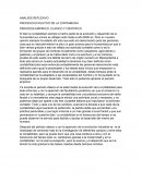 ANALISIS REFLEXIVO PROCESO EVOLUTIVO DE LA CONTABILIDAD