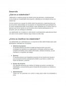 Investigación tipos de StakeHolders