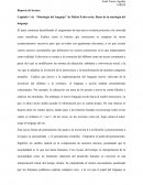 Capítulo 1 de “Ontología del lenguaje” de Rafael Echeverría: Bases de la ontología del lenguaje