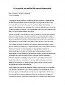 La ley natural, una realidad del mercado internacional
