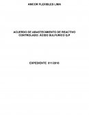 ACUERDO DE ABASTECIMIENTO DE REACTIVO CONTROLADO: ÁCIDO SULFURICO Q.P