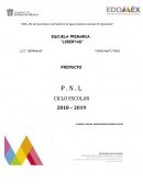 Proyecto ESCUELA PRIMARIA. “LIBERTAD”