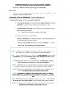 Caminando por las aguas turbulentas